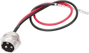 Charging Port 3-Pin GX16, bare ends